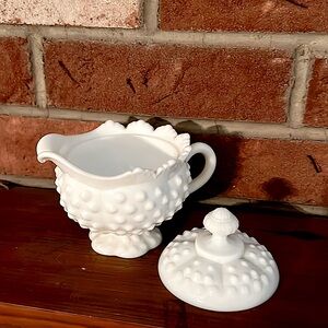 Fenton Milk Glass Cream Dish